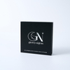 Custom Black Magnetic Gift Box with Hot Stamping Logo