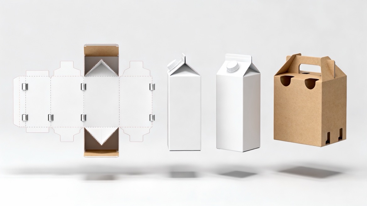 Custom Milk Carton Structure And Materials Custom Milk Carton Structure And Materials