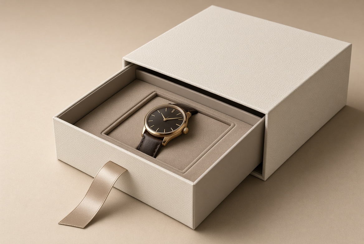 Custom Rigid Drawer Box Packaging Detail Custom Rigid Drawer Box Packaging Detail