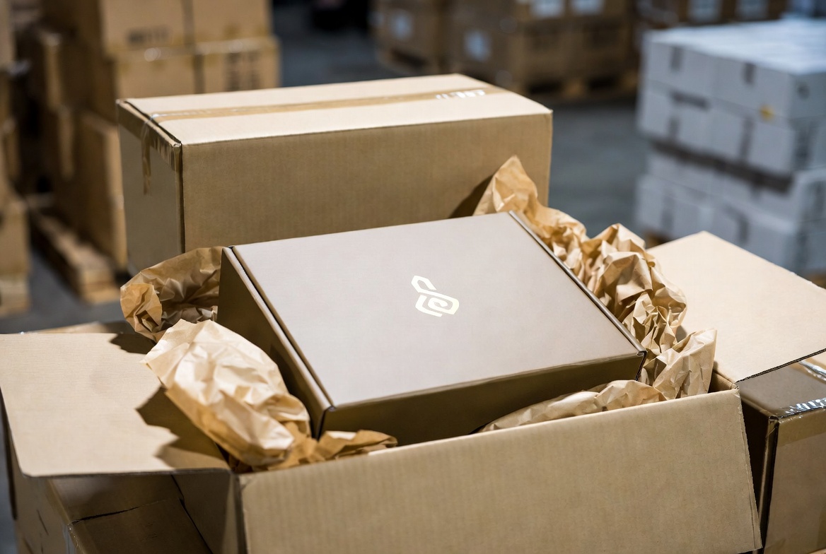 Luxury Product Shipping Scene Luxury Product Shipping Scene