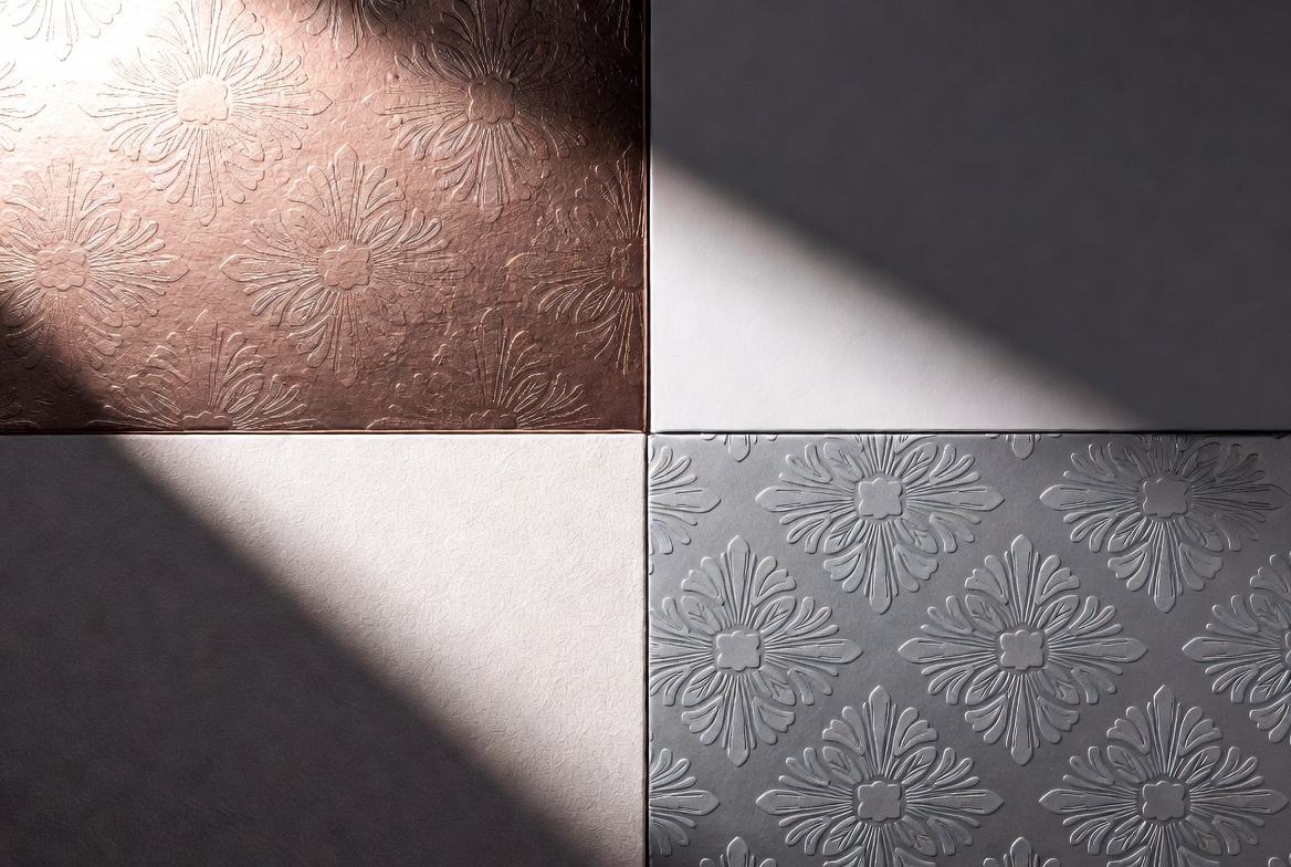 Premium Rigid Box Luxury Finishing Techniques Display