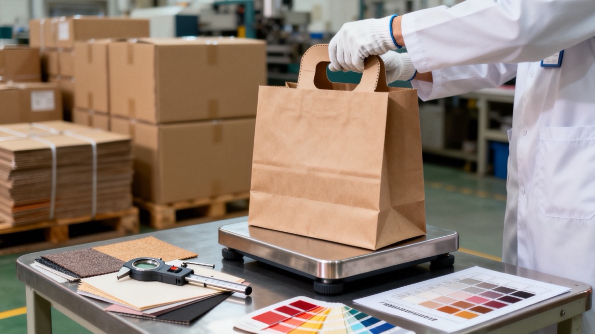 Die Cut Bag Quality Inspection