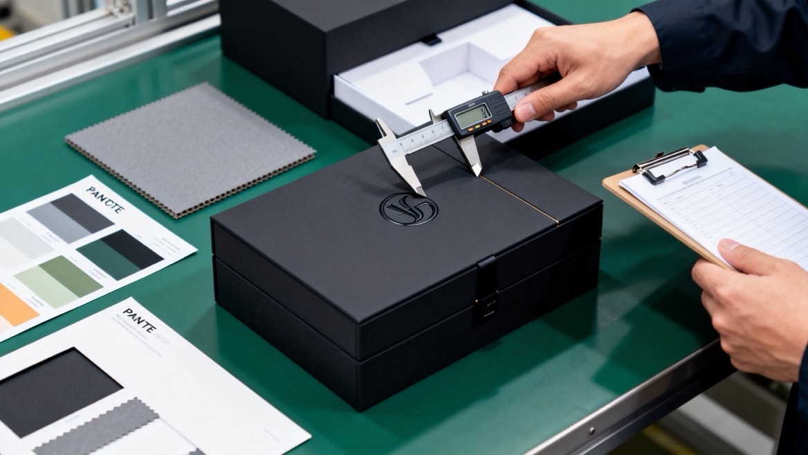 Rigid Box Quality Inspection Rigid Box Quality Inspection