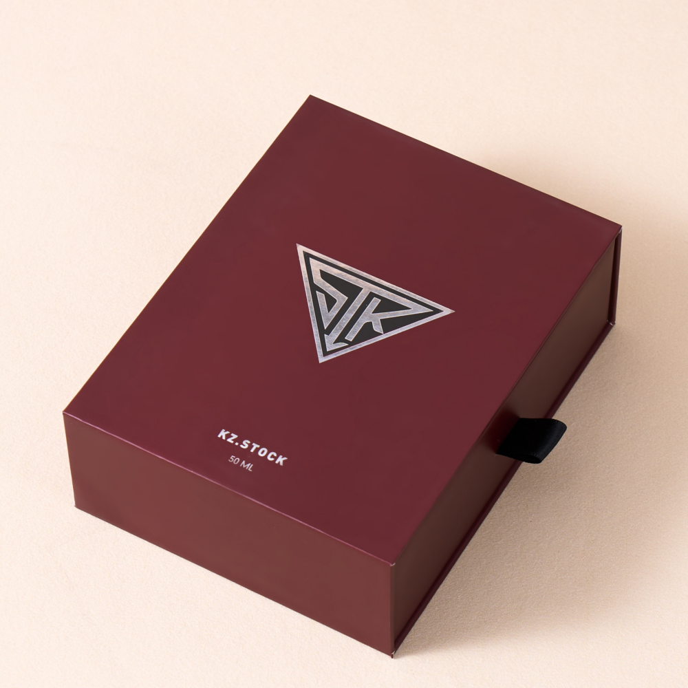 Perfume Drawer Box with Ribbon